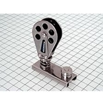 Schaefer Jib Lead Block, 1 1/4"x3/16"(32x5mm) Lined 2750 lbs 08-92