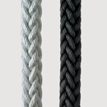 New England Ropes 1 1/4" X 600 MEGA BRAID BLK