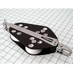 Schaefer Aluminum Fiddle Block with Becket 2250 lbs 704-55