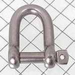 Schaefer 1/4" Pin "D" Shackle 93-12