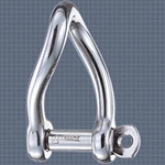 Wichard 1/4 SELF LOCKING TWISTED SHACKLE