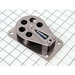 Schaefer Stainless Cheek Block with Aluminum Sheave 1750 lbs 705-10