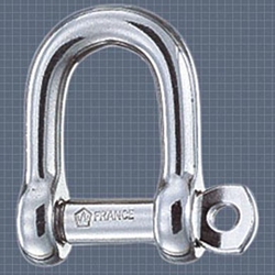 Wichard 5/32 SELF LOCKING D SHACKLE