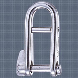 Wichard 3/16 KEY PIN HR SHACKLE WITH BAR